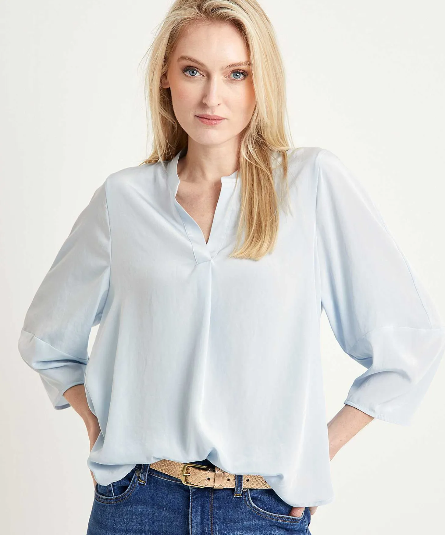Luisa Cerano Silky Blouse
