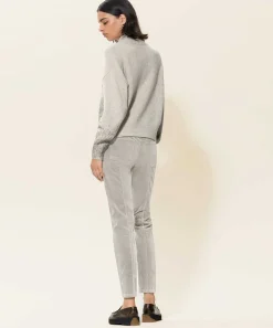 Luisa Cerano Skinny Broek Velvet
