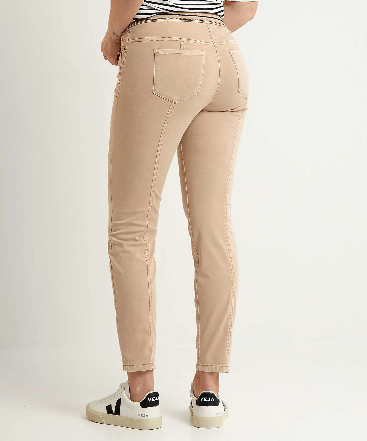 Luisa Cerano Skinny Broek Soft-Cotton