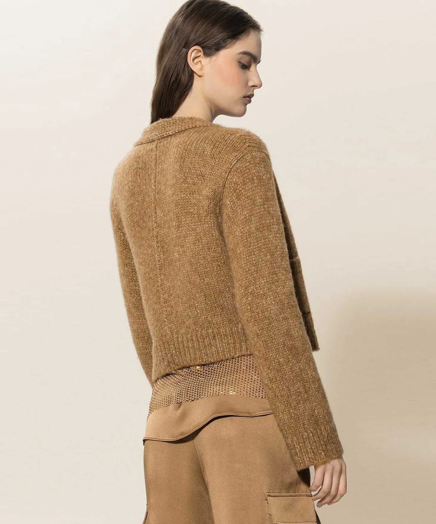Luisa Cerano Swagger Vest Wolmix