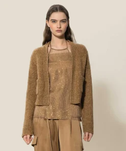 Luisa Cerano Swagger Vest Wolmix