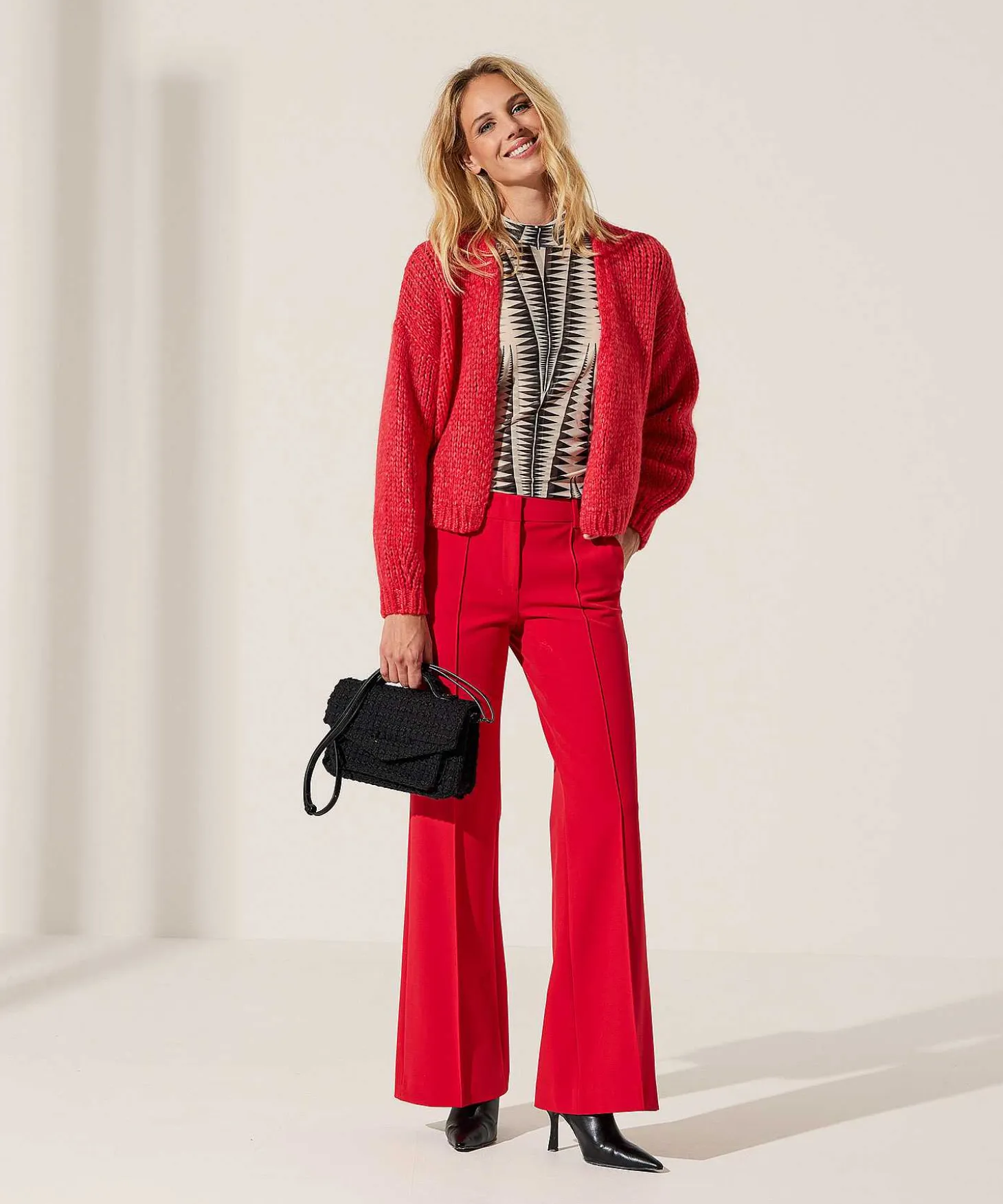 Luisa Cerano Swagger Vest Wolmix