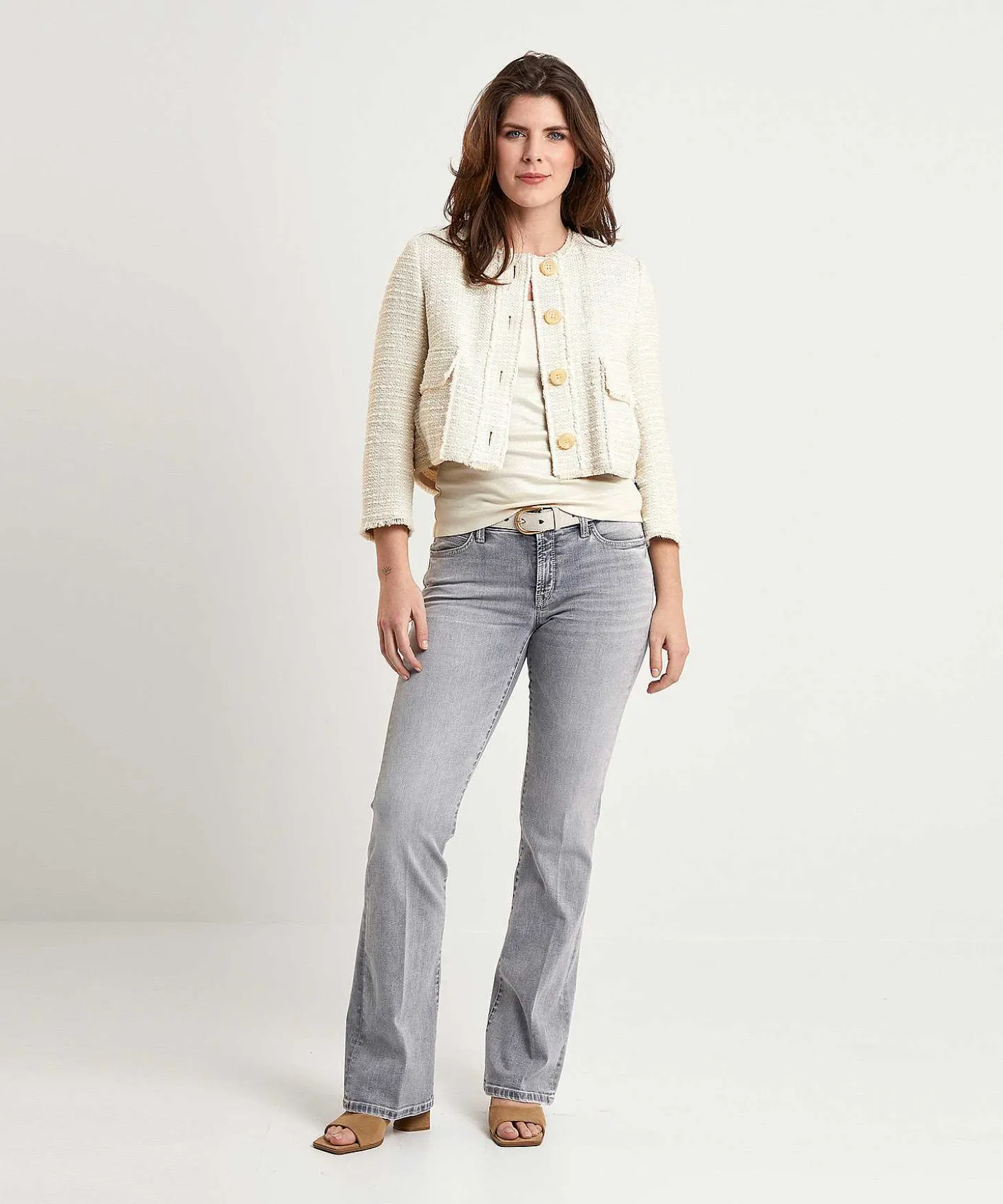 Luisa Cerano Tweed Blazer