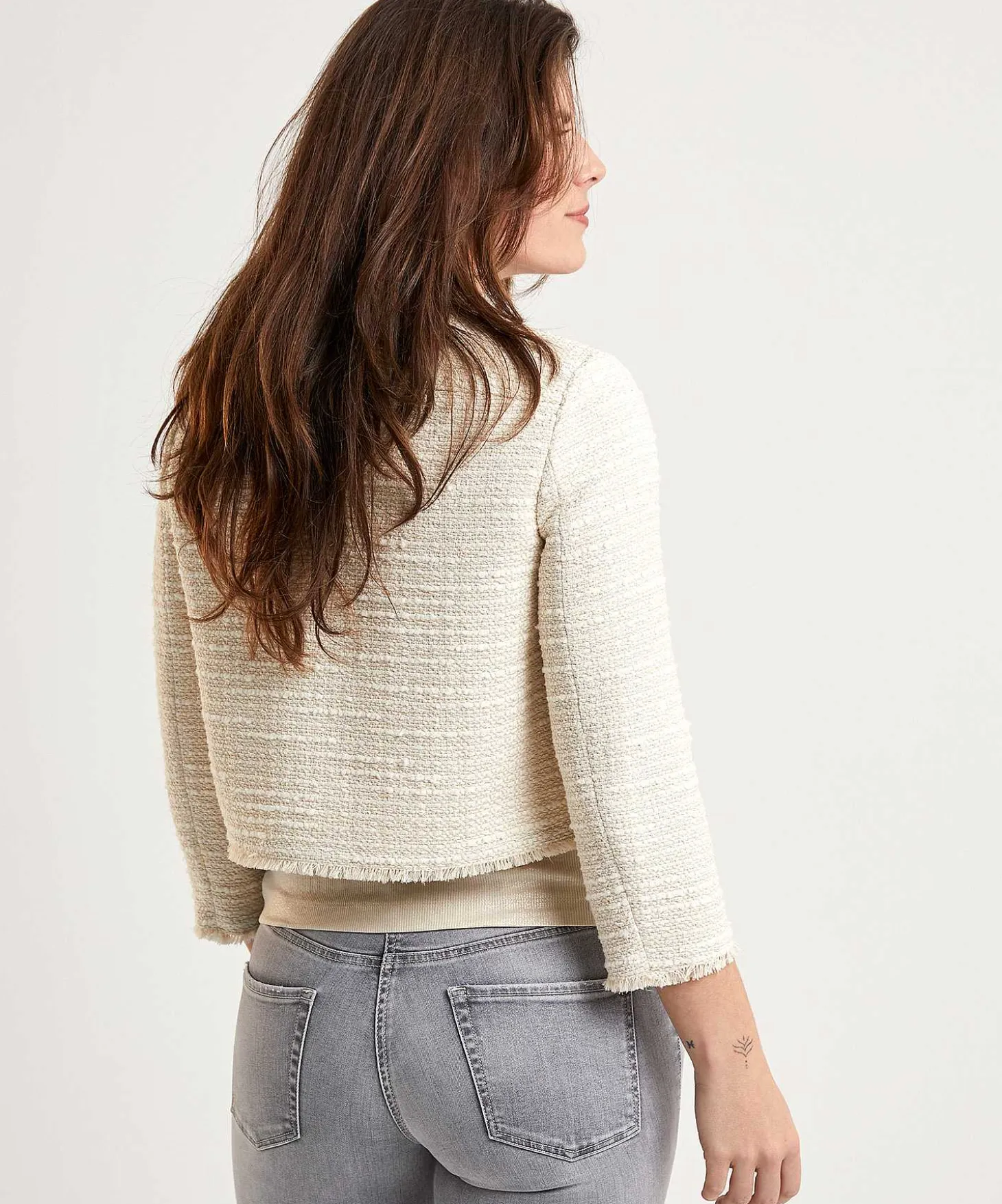 Luisa Cerano Tweed Blazer