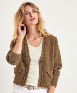Luisa Cerano Vestje V-Hals Lurex