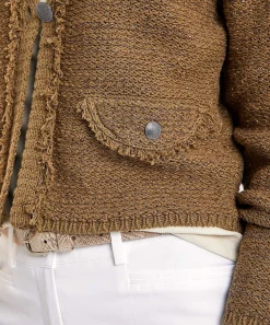 Luisa Cerano Vestje V-Hals Lurex