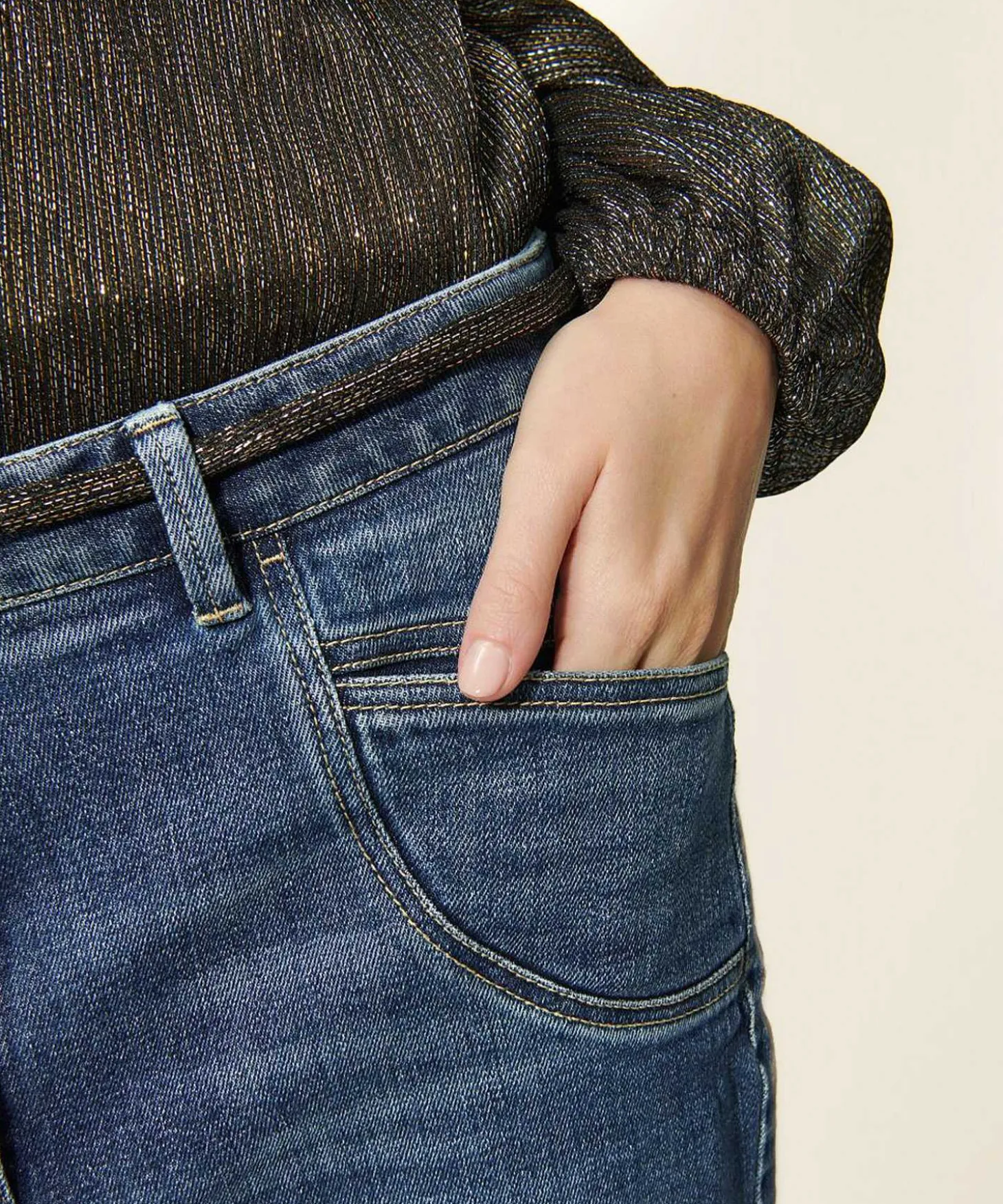 Luisa Cerano Wide Leg Jeans