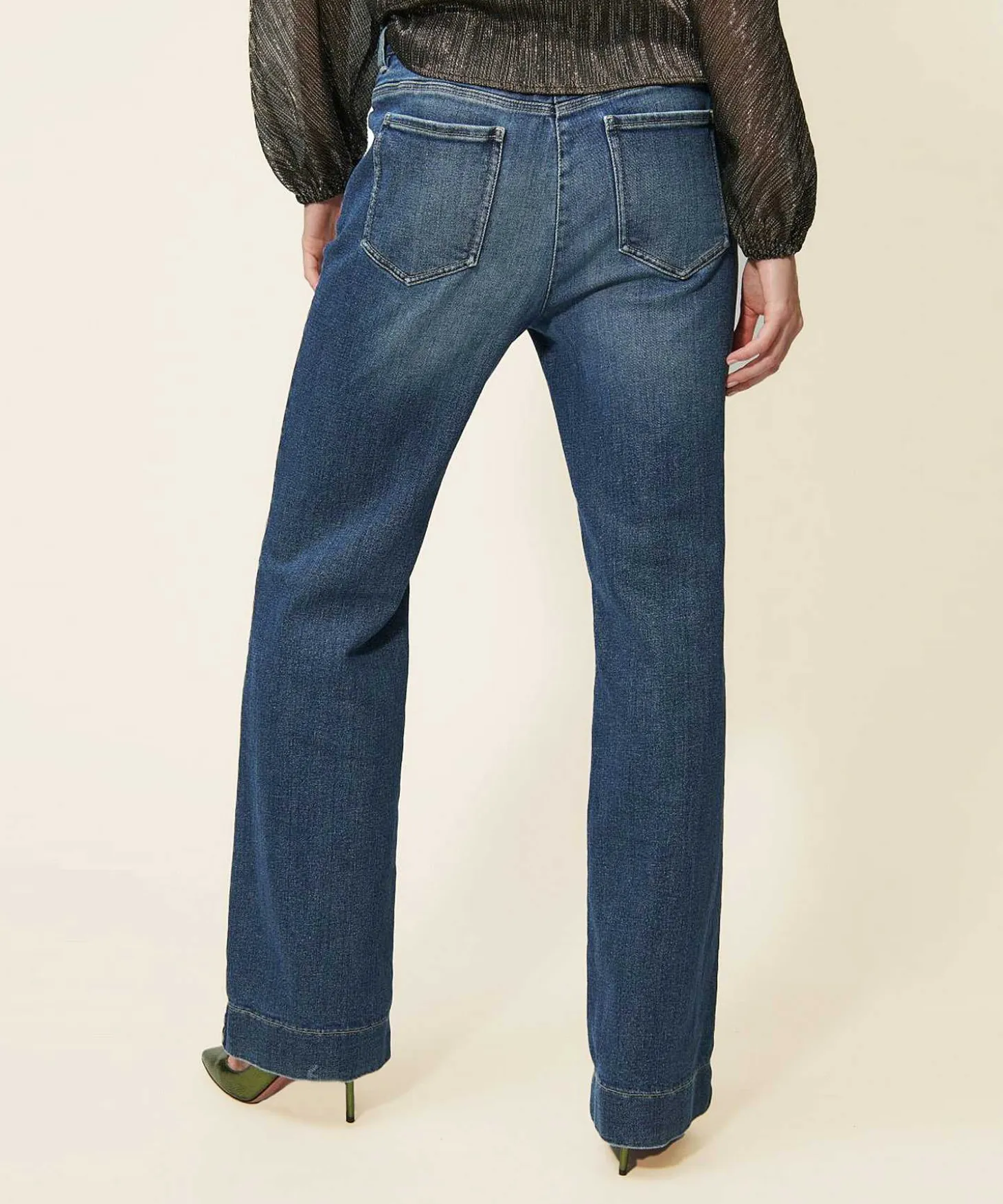 Luisa Cerano Wide Leg Jeans