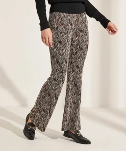 Mac Jeans Bootcut Broek Zigzag Jacquard