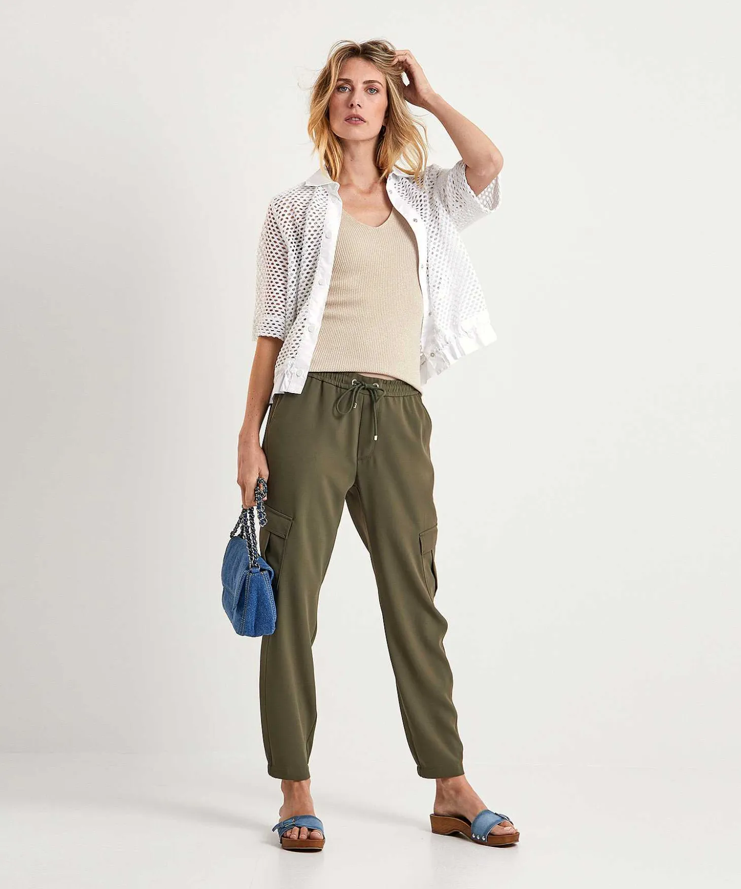 Mac Jeans Cargo Broek Easy Cool
