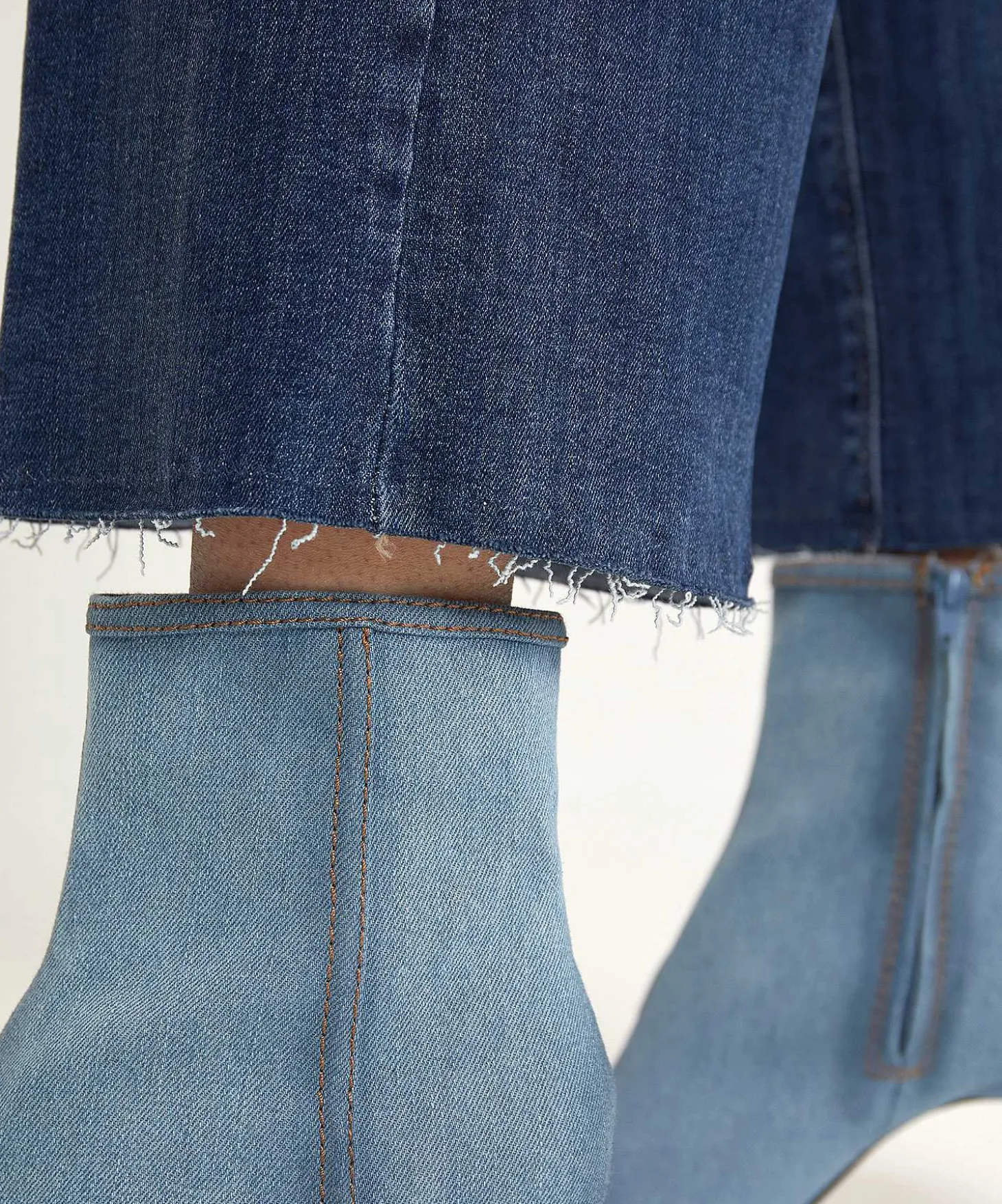 Mac Jeans Cropped Wide Leg Jeans Dream Wide