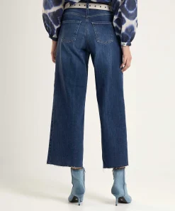 Mac Jeans Cropped Wide Leg Jeans Dream Wide
