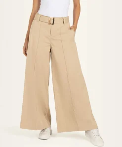 Mac Jeans Ultra Wide Leg Broek Ceintuur Carletta