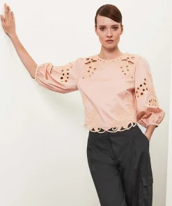 Marc Cain Blouse Borduursel
