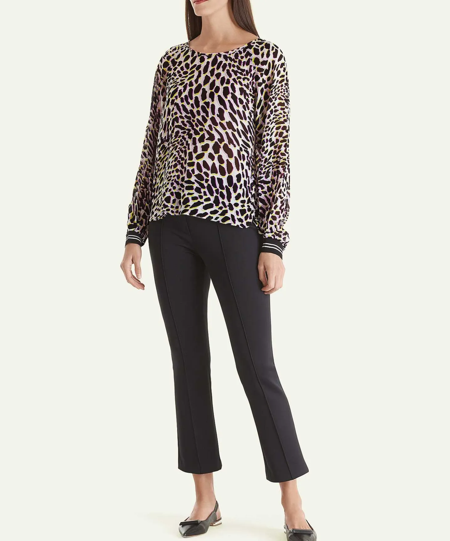 Marc Cain Blouse Met Panterprint
