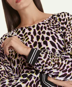 Marc Cain Blouse Met Panterprint