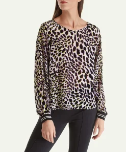 Marc Cain Blouse Met Panterprint