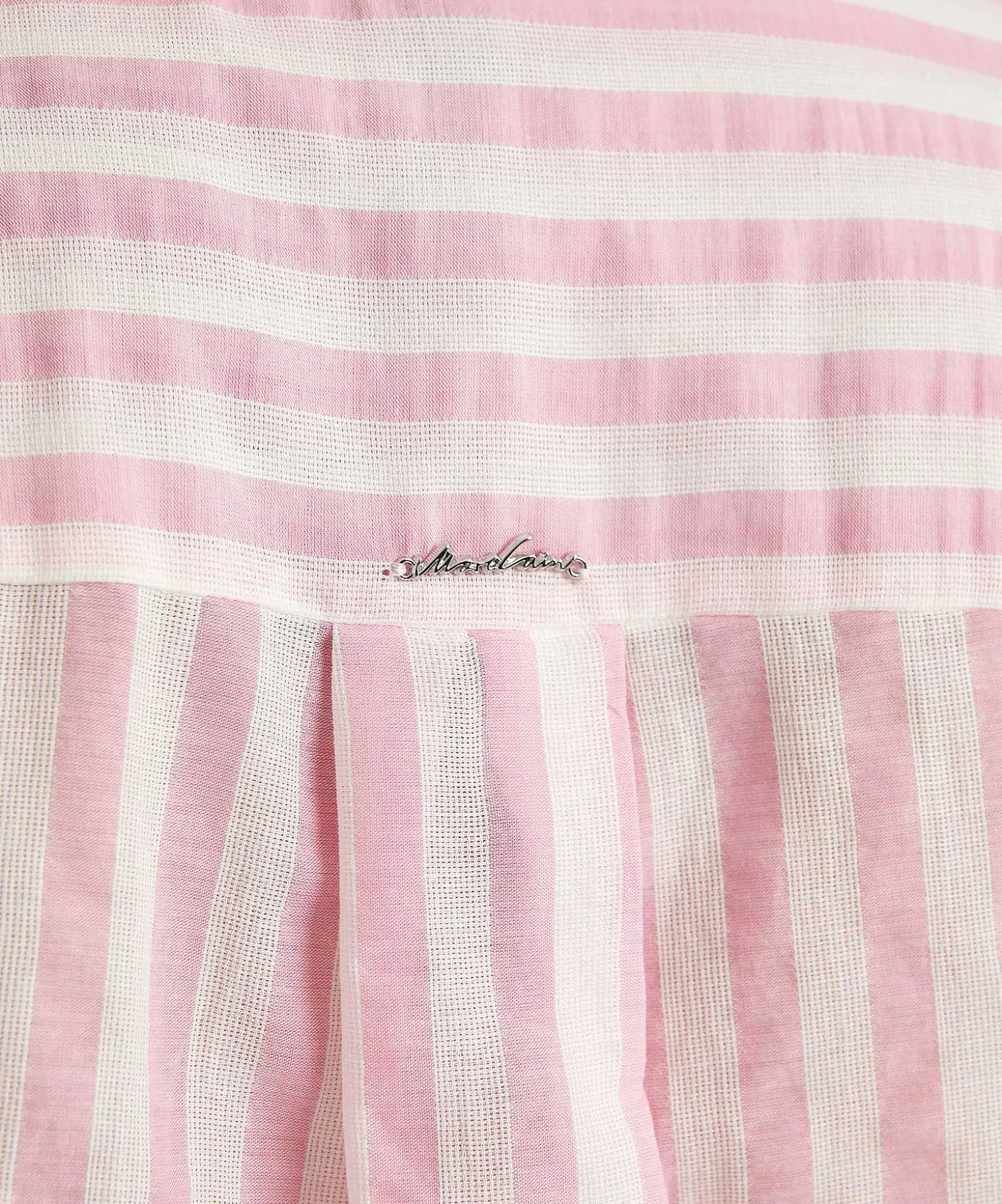 Marc Cain Cotton Voile Blouse Strepen