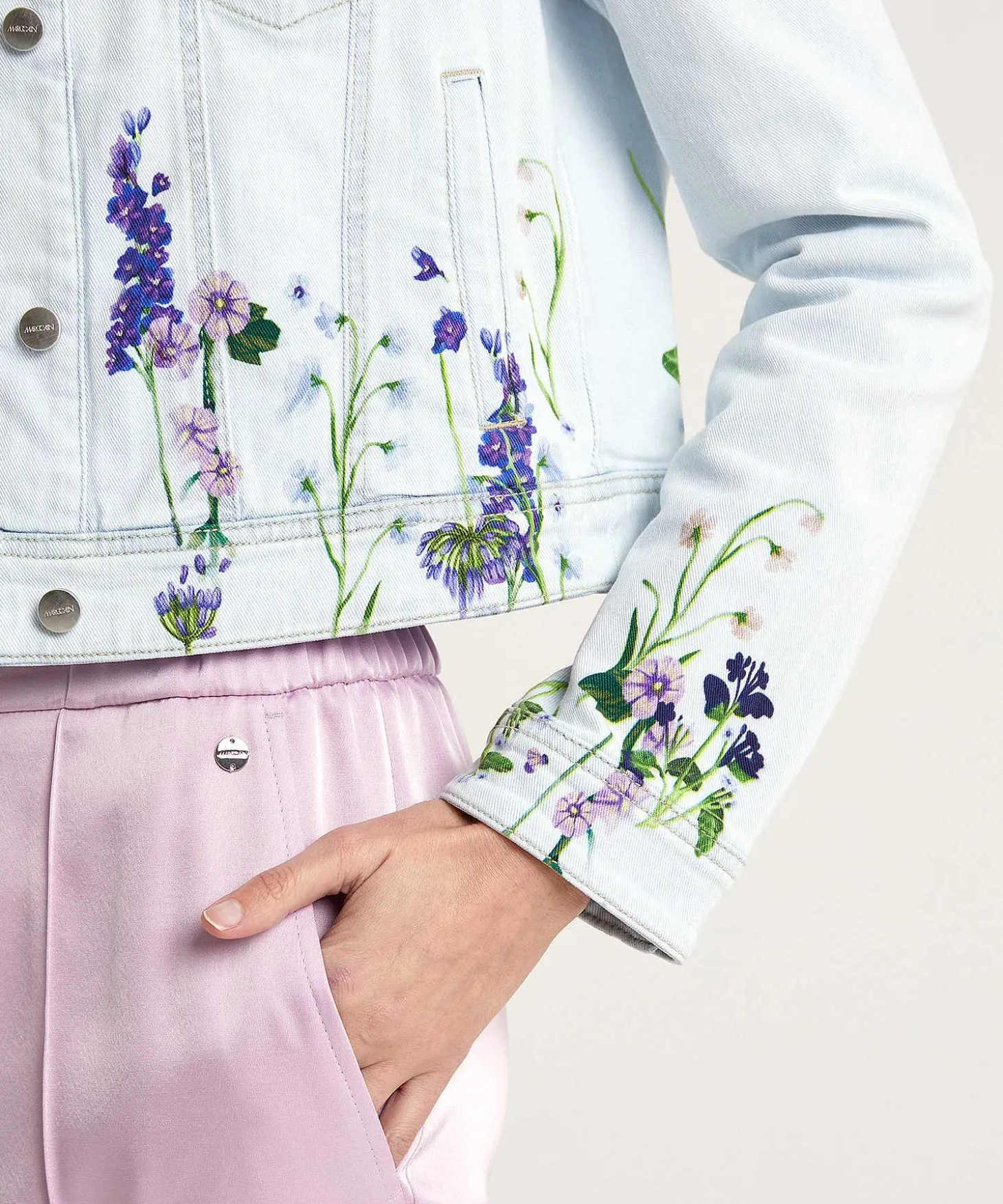 Marc Cain Denim Jasje Bloemenprint