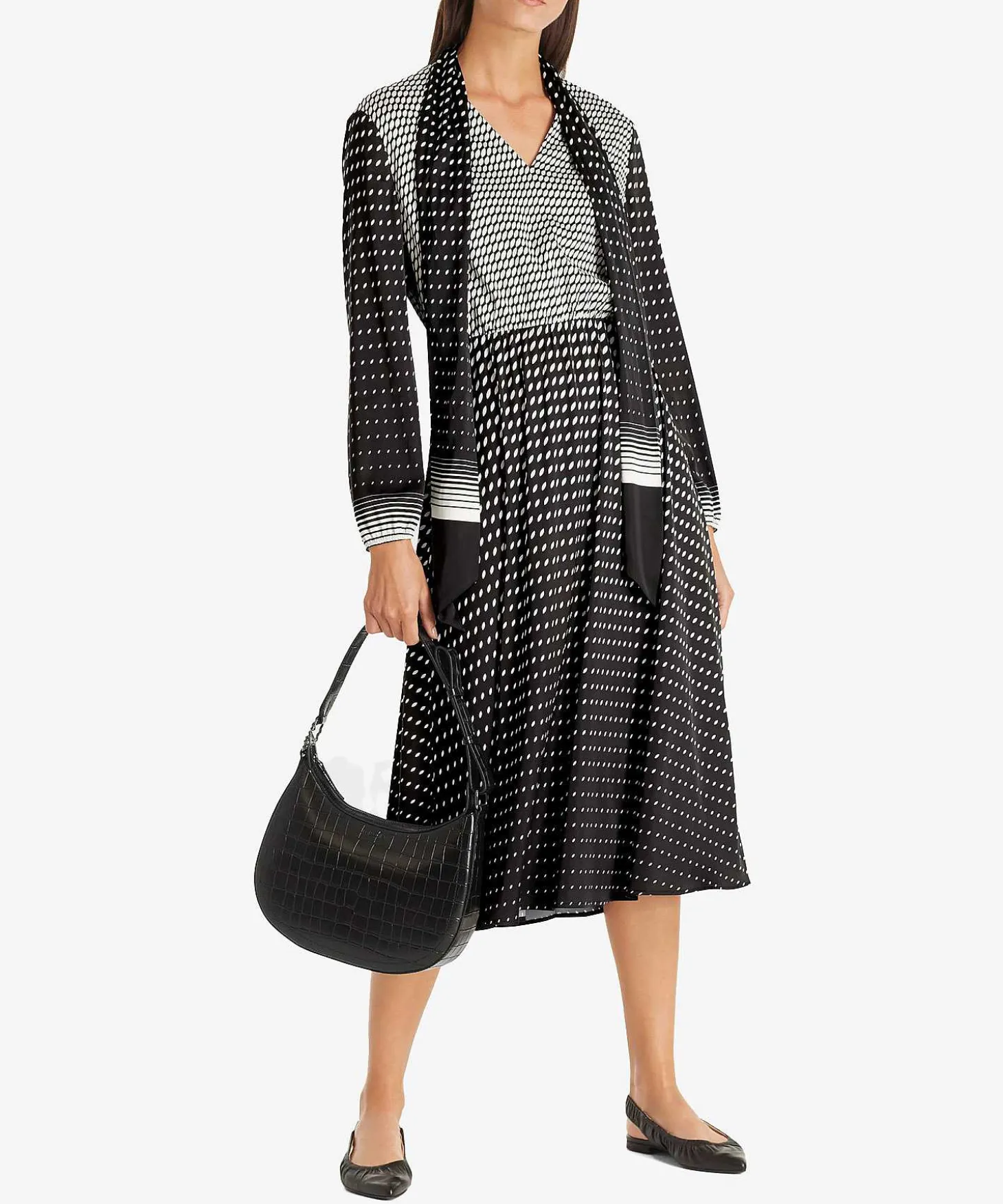 Marc Cain Jurk Graphics + Sjaaltje