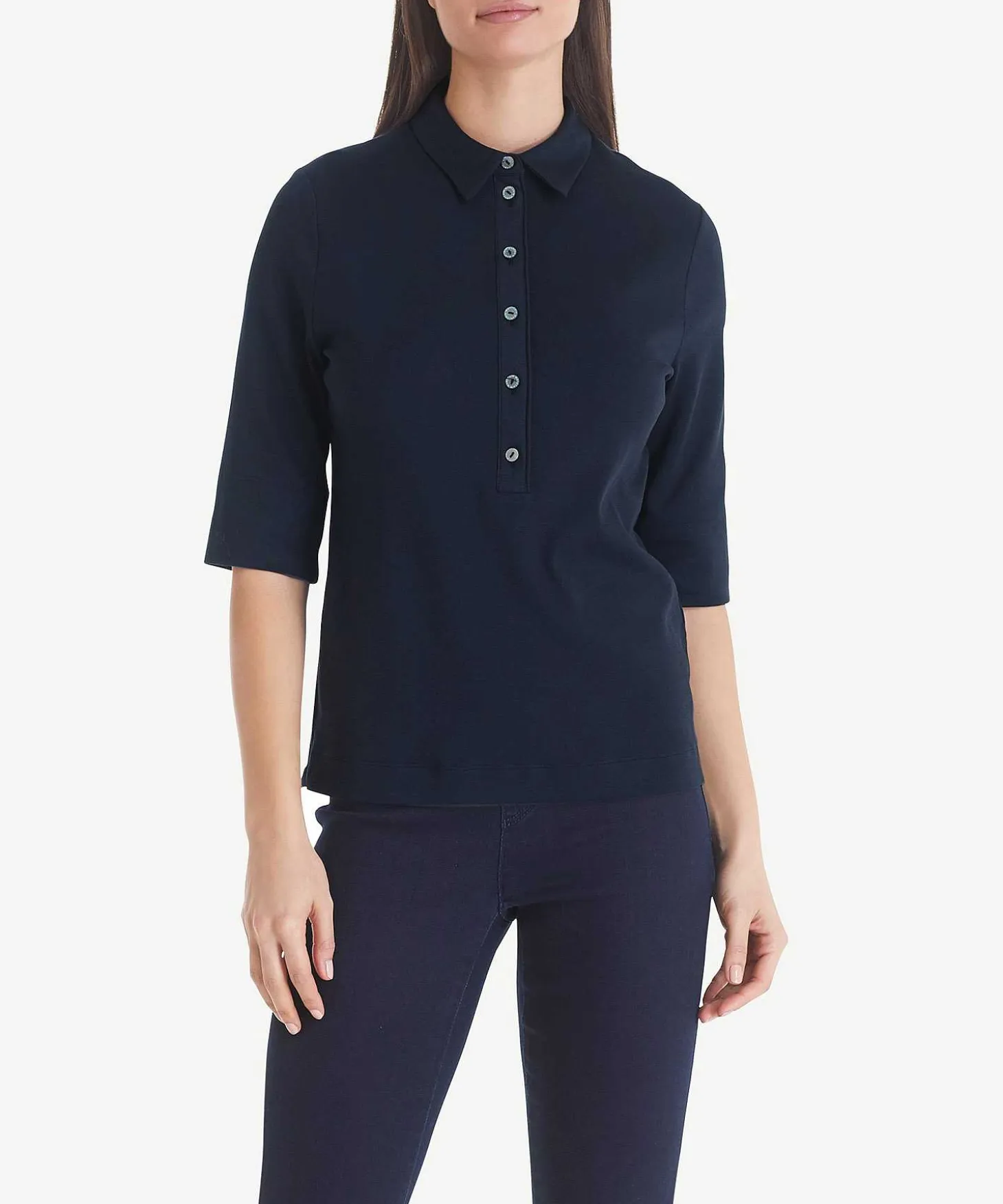 Marc Cain Poloshirt Rib