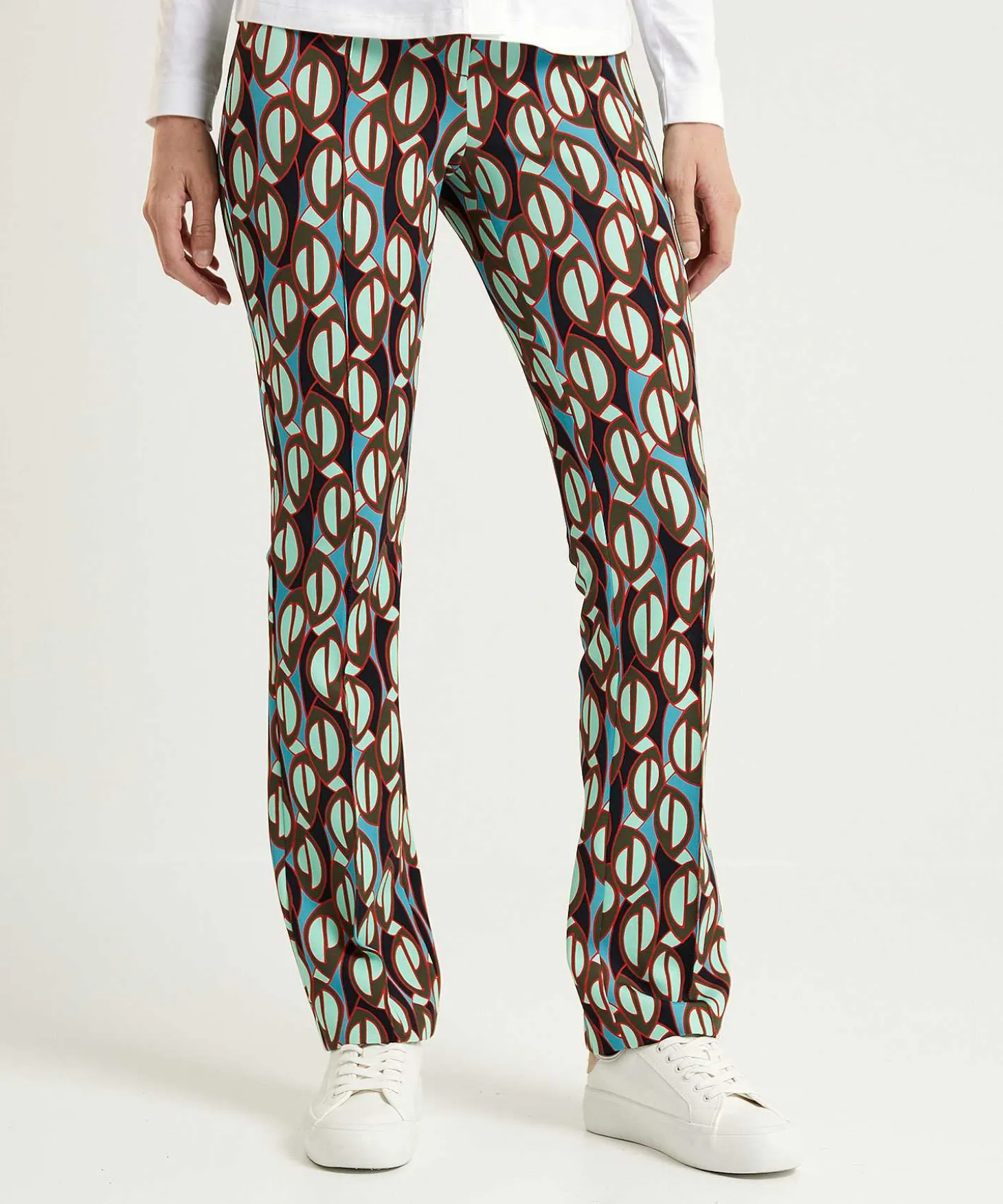 Marc Cain Scuba Broek Multicolor Frederica