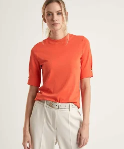 Marc Cain Shirt Met Halflange Mouw