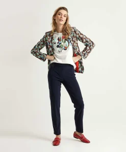 Marc Cain Shirt Print Met Kraaltjes