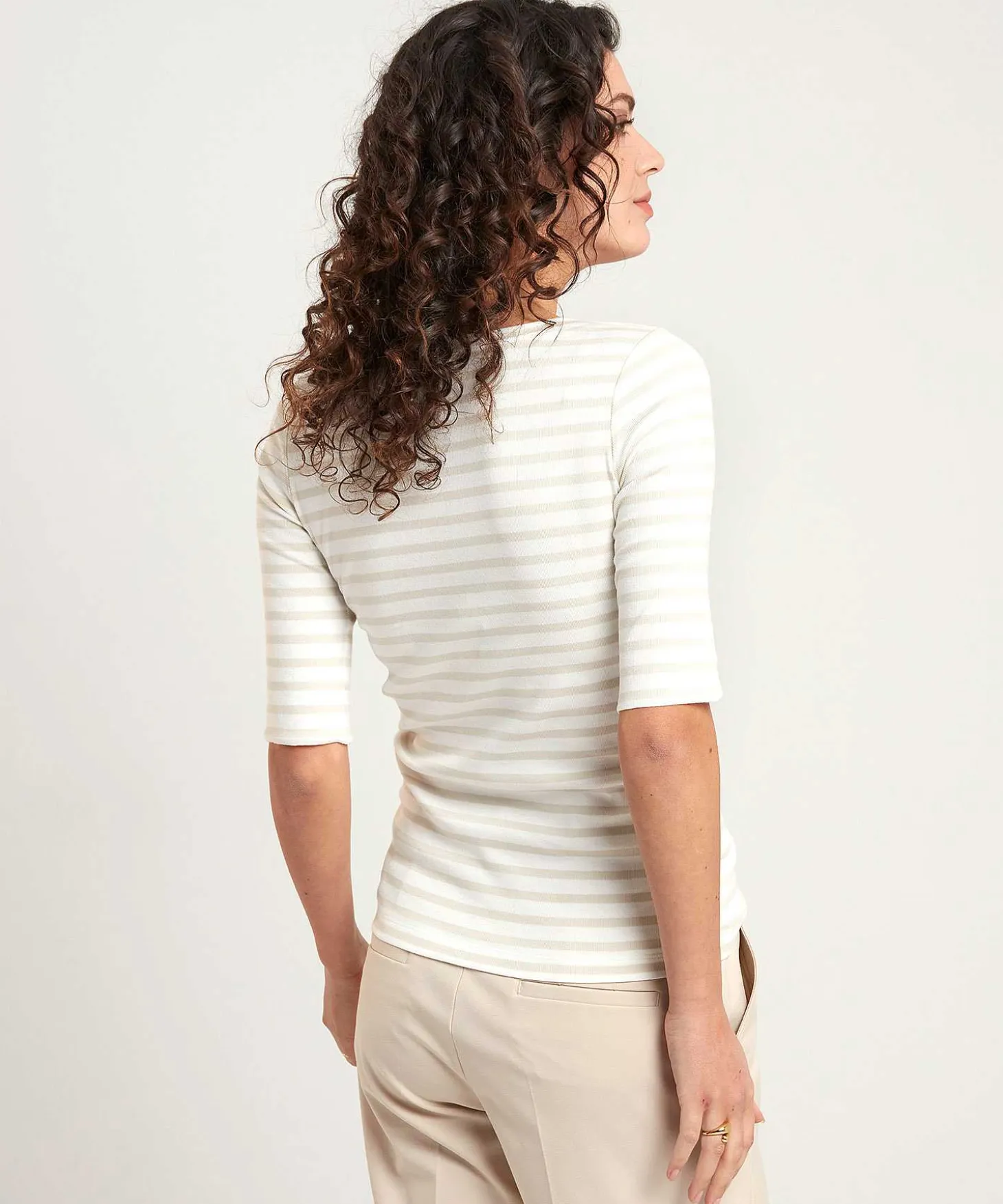 Marc Cain Shirt Ribjersey