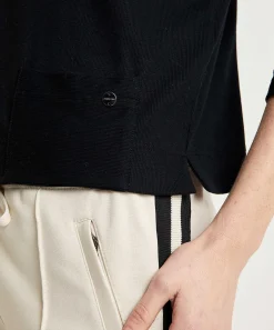 Marc Cain Shirt Ribjersey Zakje