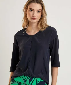 Marc Cain Shirt Silky Front