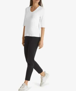 Marc Cain Shirt V-Hals Rib