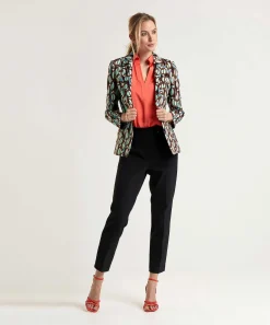 Marc Cain Silky Blouse Polokraag