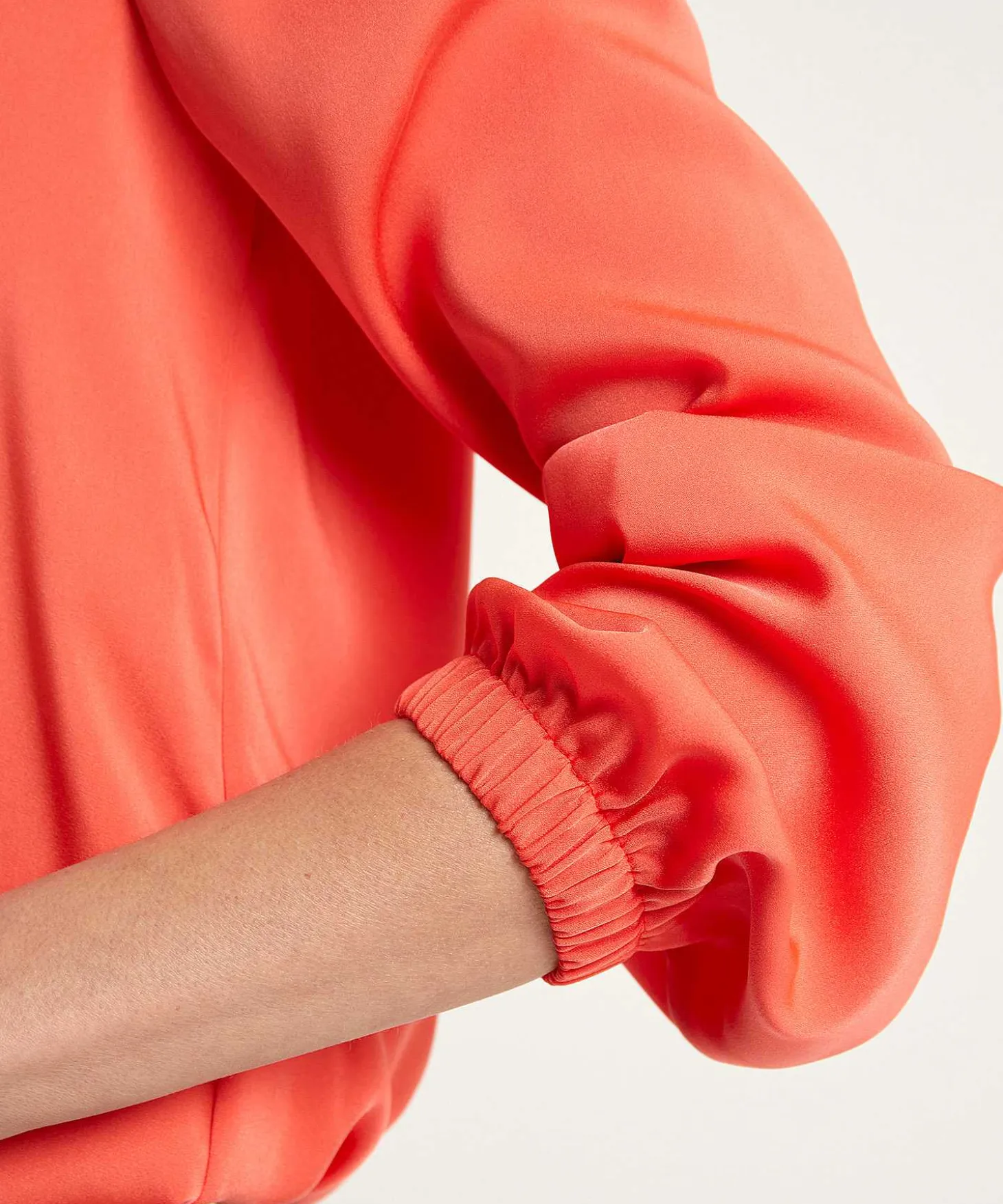 Marc Cain Silky Blouse Polokraag