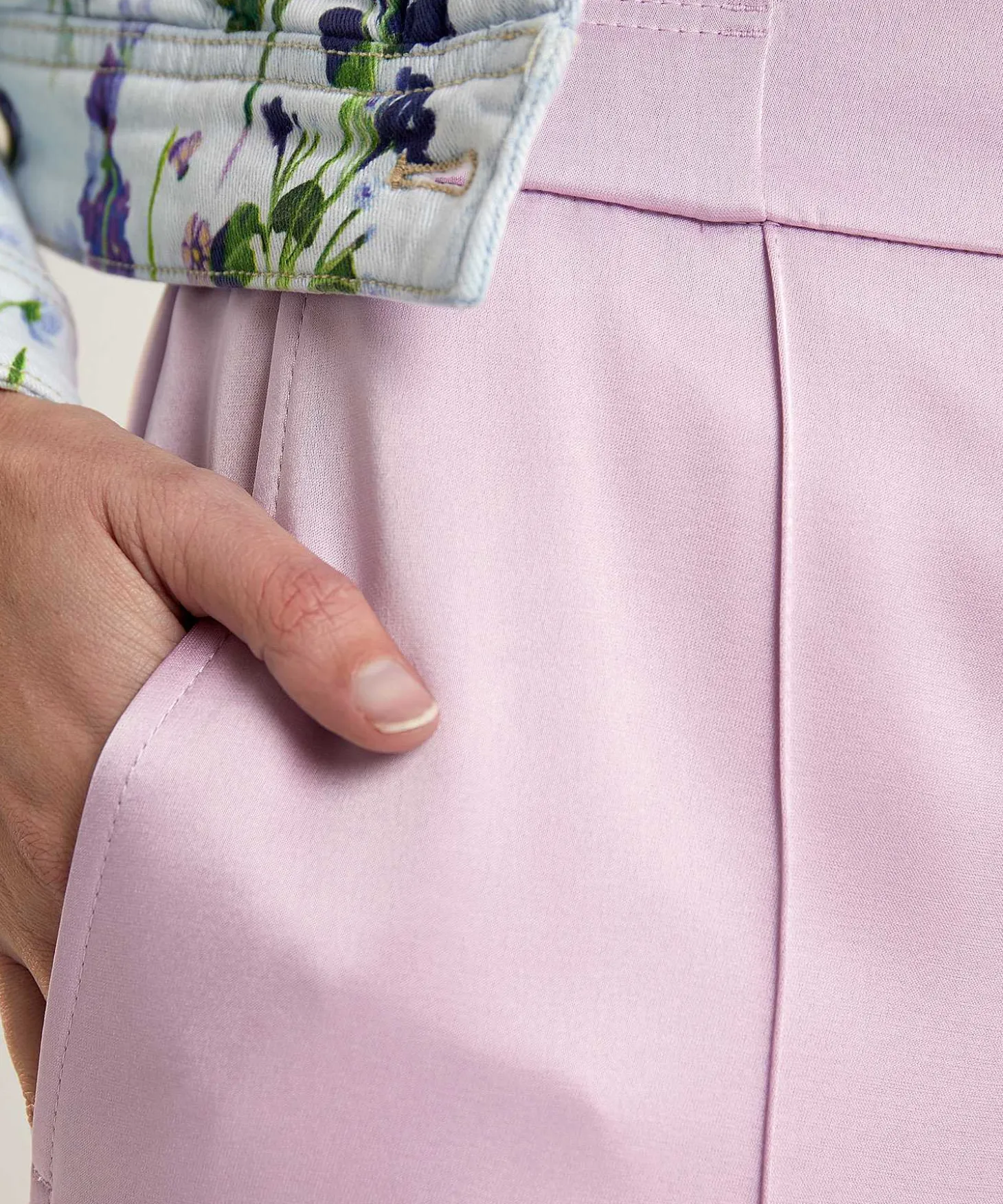 Marc Cain Silky Cropped Broek Washington