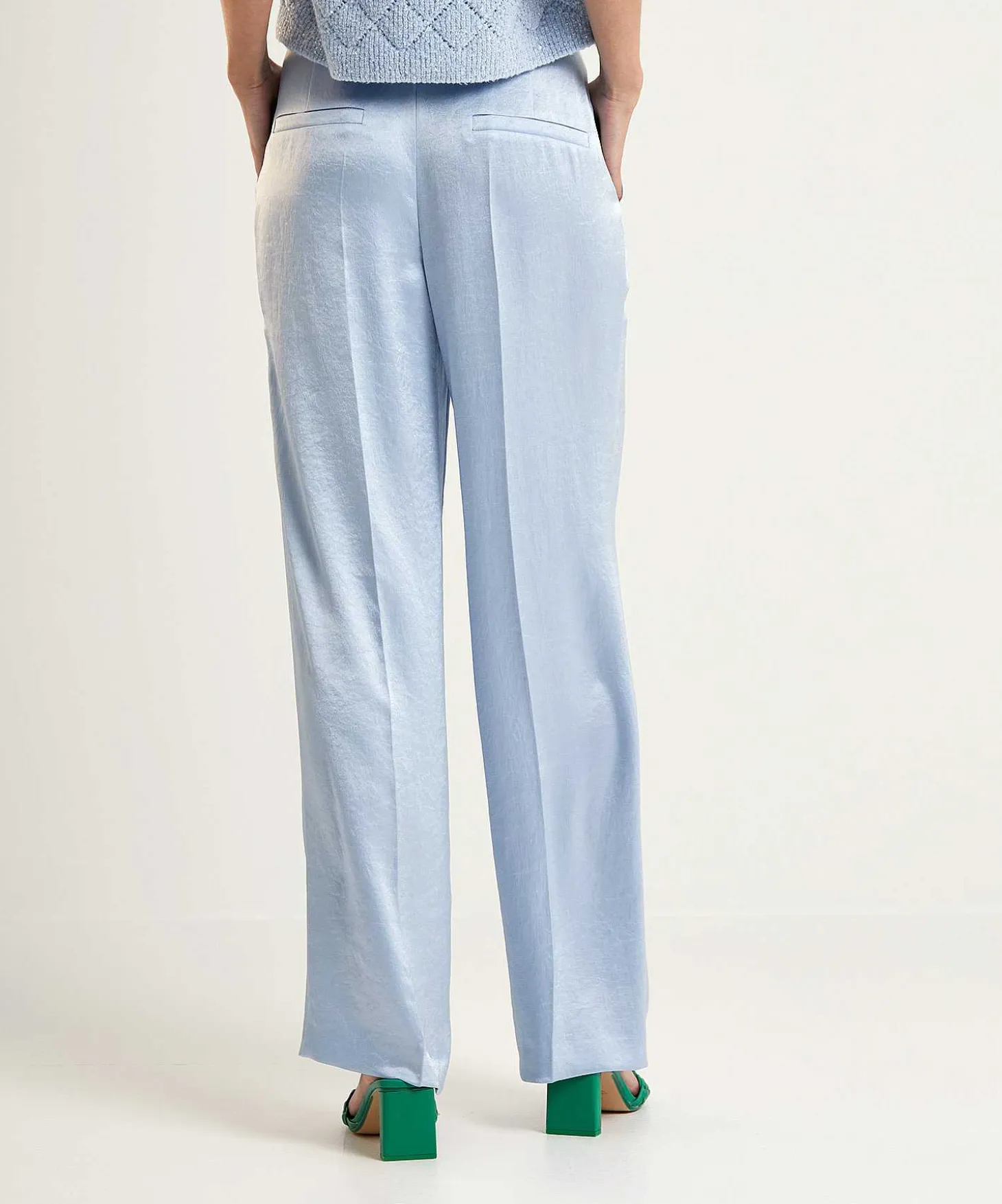 Marc Cain Silky Wide Leg Broek Wukari