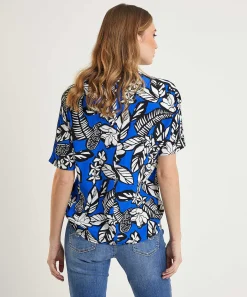 Marc Cain Sports Blouse Bladprint