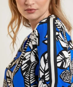 Marc Cain Sports Blouse Bladprint