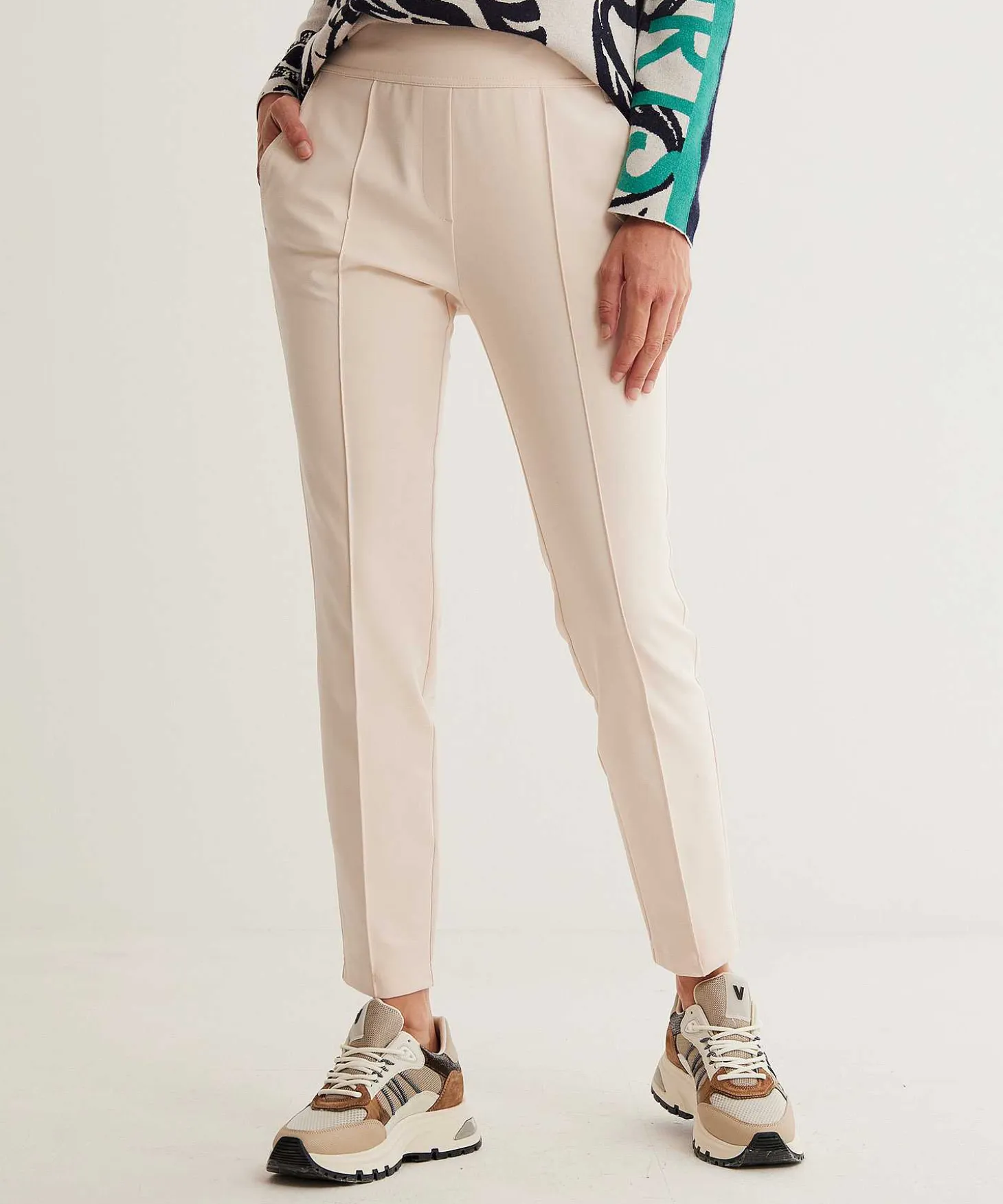Marc Cain Sports Broek Heavy Cotton Deelnaad Sliven