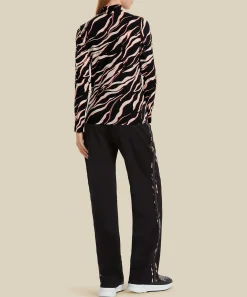 Marc Cain Sports Colshirt Zebraprint Panty-Feel