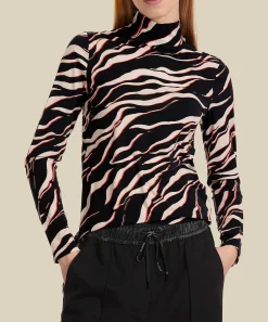 Marc Cain Sports Colshirt Zebraprint Panty-Feel