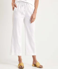 Marc Cain Sports Cropped Broek Linnenmix Wusu