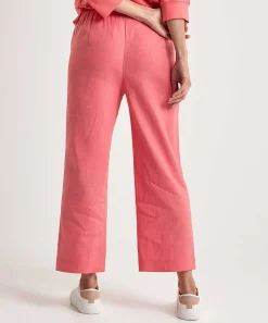 Marc Cain Sports Cropped Broek Linnenmix Wusu