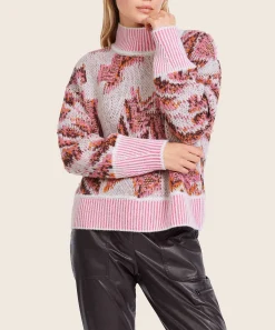 Marc Cain Sports Jacquard Coltrui Wolmix