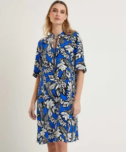Marc Cain Sports Jurk Bladprint