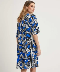 Marc Cain Sports Jurk Bladprint