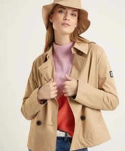 Marc Cain Sports Kort Jack Double-Breasted Met Vissershoedje
