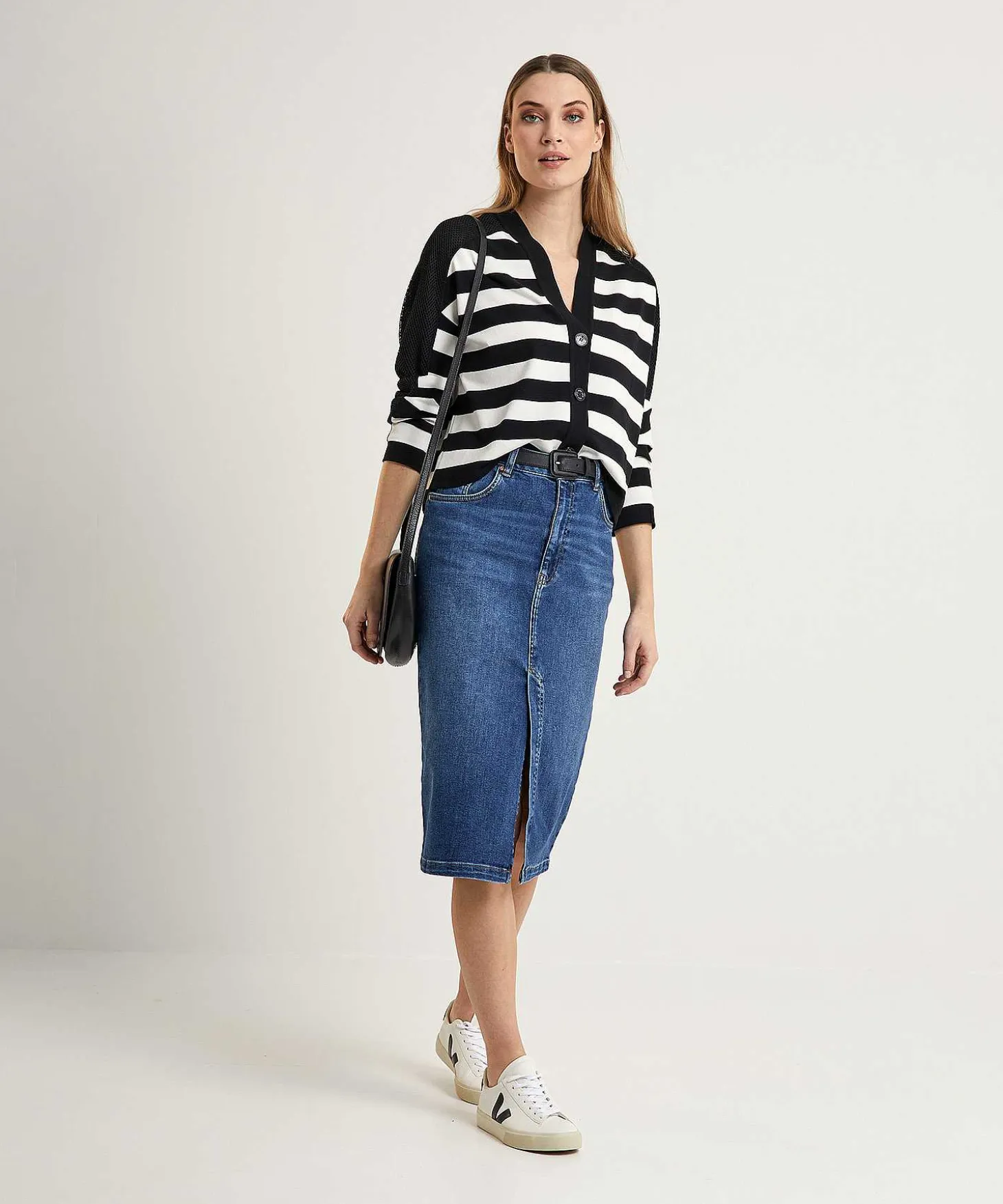 Marc Cain Sports Oversized Vest Strepen