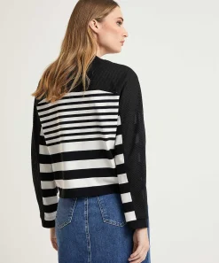 Marc Cain Sports Oversized Vest Strepen