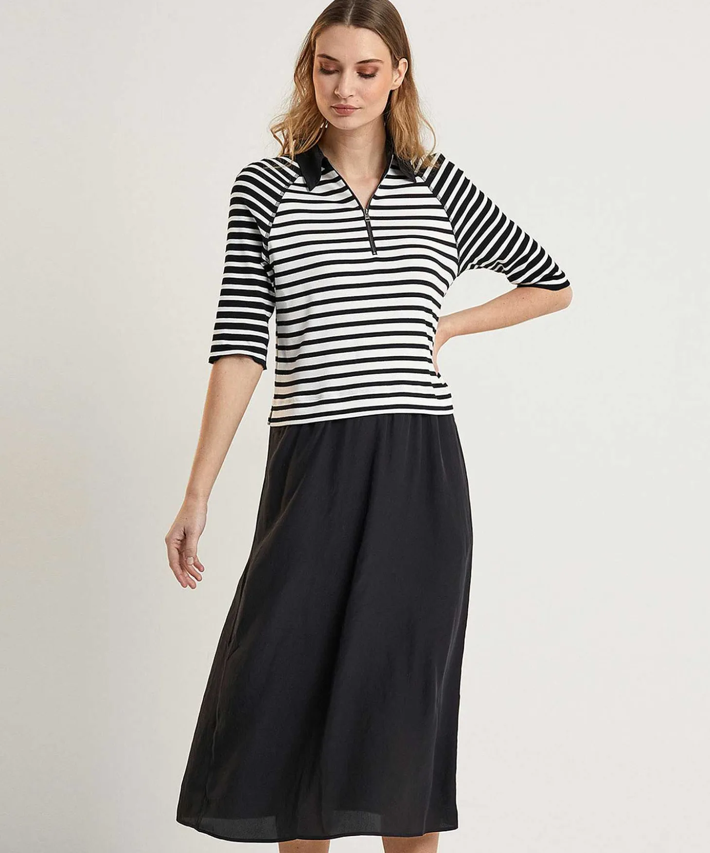 Marc Cain Sports Polojurk Tricot + Silky